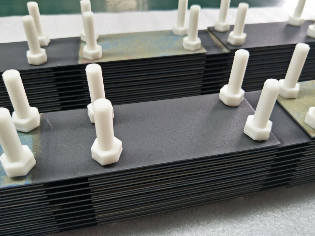 Nano Coating GR1 Titanium Anode For Brine Sea Water Electrolysis